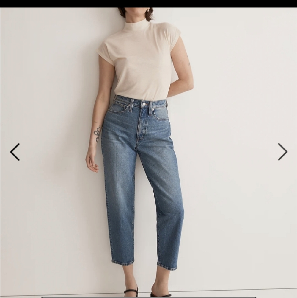 Madewell Balloon Jeans in Grandile Wash, size 27